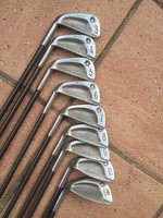 Honma HLM 600 Linkshand Eisensatz 3 - 10 + SW Baron M 30 Graphit Schaft  # Br