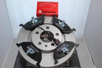 Zimmermann Bremsen Kit Bremsscheiben | Bremsbeläge Bremsklötze Vorne + Hinten