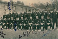 Fußball-WM 1962 - DFB - Deutschland - 13 original Signaturen !!