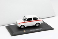 Abarth OT 1600 Berlina Baujahr 1964 weiß 1:43 Altaya