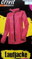 Damen Laufjacke Ultraleicht Winddicht Rückentasche Jacke Sportjacke Jogging NEU