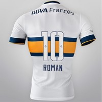 2015 BOCA JUNIORS TRIKOT RIQUELME Fußball ARGENTINIEN Auswärtstrikot JERSEY