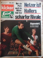 KICKER 92 - 17.11. 1969 Bayern-Köln 1:2 Bremen-Essen 2:1 Gladbach-Stuttgart 3:0