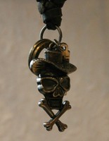 cooler Skelett Party Halskette / Hals Kette Nr.K013