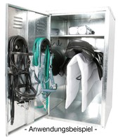 001193 Sattelschrank Sattelspind Stallspind verzinkt 106x60x60 Selbstmontage NEU