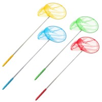 Schmetterling Netz Fischernetz Insekt Kescher Teichkescher für Kinder 40-68cm