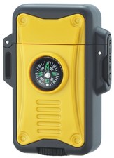 Windmill Beep-8 All Weather Gas lighter Oil Filled Compass Yellow(Japan import)