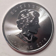 2016 Canada Silver $5 Maple 1 oz .9999 Fine