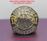 NBA LOS ANGELES LAKERS WORLD SERIES RING PRO 2010 KOBY BRYANT
