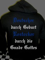 Rostock Sweatshirt  für Hansa Fans ...durch die Gnade  .Grösse S -3 XL
