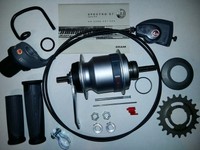 SRAM SPECTRO S7 7-Gang Naben Schaltung Rücktritt mit Komplettem Zubehör Set