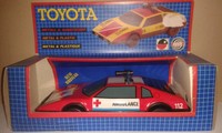MSB BLECHSPIELZEUG , DDR , TOYOTA AMBULANCE MIT FRIKTIONSANTRIEB