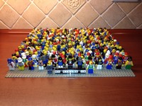 10 Lego® Figuren City Sammlung  Männchen Figur kg  Figs alle mit Kopfbedeckung 