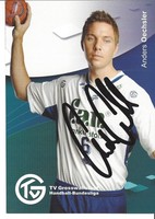 Autogrammkarte AK signiert signed TV Grosswallstadt  ANDERS OECHSLER