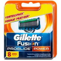 8 Gillette FUSION PROGLIDE POWER Rasierklingen OVP Neue Modell & Original !!!