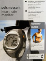 Pulsmesser mit Geschwindigkeit- & Distanzmesser Pulsmessuhr Uhr Herzfrequenz NEU