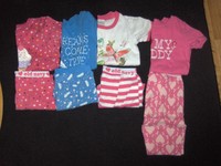 girls Old Navy sets of short sleeve shorts 1 pants pj pajamas 4t summer