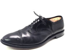Men's Black Leather Allen Edmonds Park Avenue Dress Shoes Size 12D ^