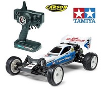 Tamiya 58587 Neo Fighter Set **mit Sender & Servo** DT-03 2WD Buggy Bausatz 1:10