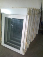 Kunststofffenster Einflügel,Rollladen,                  Fenster 1.24 m x 1.36 m