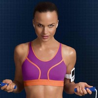 Triumph Triaction Fusion Star N 70 - 90 Cup A - D Sport BH ohne Bügel Rosa