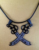 Hz. Ali Zülfikar Kilic Alevi Imam Ali Anhänger Halskette Kolye Edelstahl 