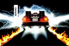 Back to The Future car Movie Fridge Magnet ( 2" x 3" )