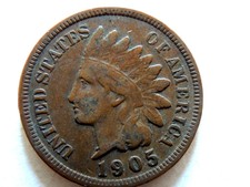 1905 Indian Head Penny Lot A