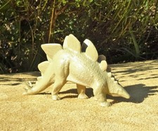 Invicta Plastic Green Stegosaurus Plastic dinosaur toy Natural History Museum