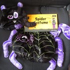 New Spider Halloween Costume Infant Size 6-12 Months Dress Up Plush Baby