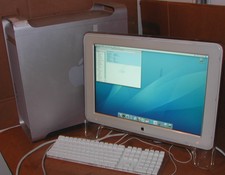 2005 PowerMac G5 (2 X 1.8 ) GHz 4GB/350 GB Hdd, 23" Apple Display + Kybd + Mouse