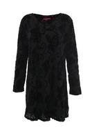 X TWO red Tunika Kleids Nessa Damen Lagenlook Plusgröße Viskose