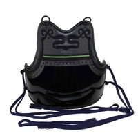 Do Kendo Brustschutz, Brust Bauch Kunststoff+Echtleder handgefertigt