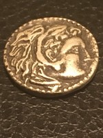 Alexander The Great Drachm Herakles Hercules Silver Alexander Der Große Silber