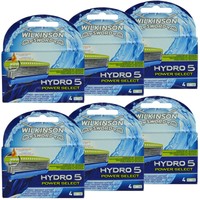 24 Wilkinson Hydro 5 Power Select Rasierklingen Neu Original Verpackt