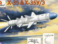 Amodel - X-35 & X-35Y/E AS-20 Kayak NATO code inkl. Decals Modell-Bausatz - 1:72