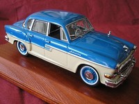 DDR IFA Sachsenring P240 blau 1:43 sehr detailreich Atlas Verlag