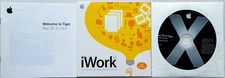 Apple Mac OS X 10.4 Tiger install DVD & Xcode-2 iWork 05 Trial (Brand New)