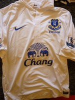 Everton Trikot Größe M Naismith