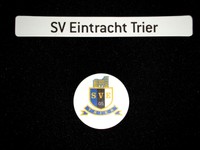 Magnetlogo & Schriftzug "SV Eintracht Trier" für Magnettabelle Magnet Logo SVE