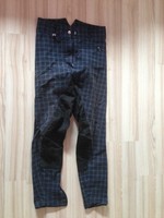 Damen Reithose Pikeur  Vollbesatz blau kariert, Multistretch Größe 38