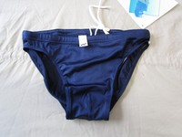 Tolle Herren  Marken Bade Hose, Badehose,  Bade SLIP, Gr. 4  Modell 2 dunkelblau