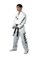 KWON® Taekwondo Anzug 1006 Starfighter Anzüge TKD weiß Rev.