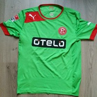 Fortuna Düsseldorf Trikot F95 1.Liga Saison 2012/2013 3rd. grün limitiert Gr. M 