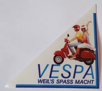Aufkleber VESPA PX Piaggio Roller Motorroller Scooter 80er Sticker Autocollant 