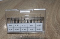 VHM Vollhartmetall Bohrer (Dremel+Proxxon) von 0,15 mm-5,60 mm--  10 auswählen!