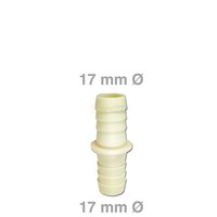 Ablaufschlauch-Verbinder 17/17 mm Ø