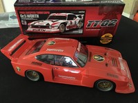 Tamiya TT-02 Ford Capri mit 2. Karosserie Lancia Delta HF Integrale wie neu !!