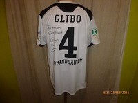 SV Sandhausen Puma Matchworn Trikot 11/12 "machmeier Energy" + Nr.4 Glibo Gr.XL
