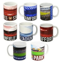 Official Football Club STADION BECHER Keramik Alle Teams Weihnachten,Geschenk)
